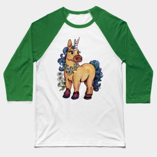 Chamomile Unicorn Baseball T-Shirt